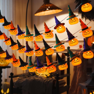 Halloween LED String Lights, 5ft Garland
