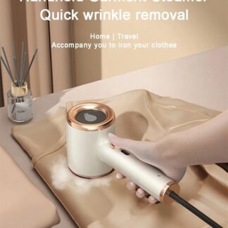 Mini Handheld Garment Steamer — Travel Wrinkle Remover