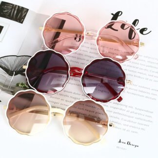 Retro Wave Round Sunglasses — Vintage 70s Style