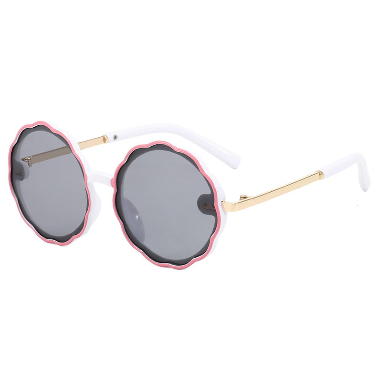Retro Wave Round Sunglasses — Vintage 70s Style - Image 6